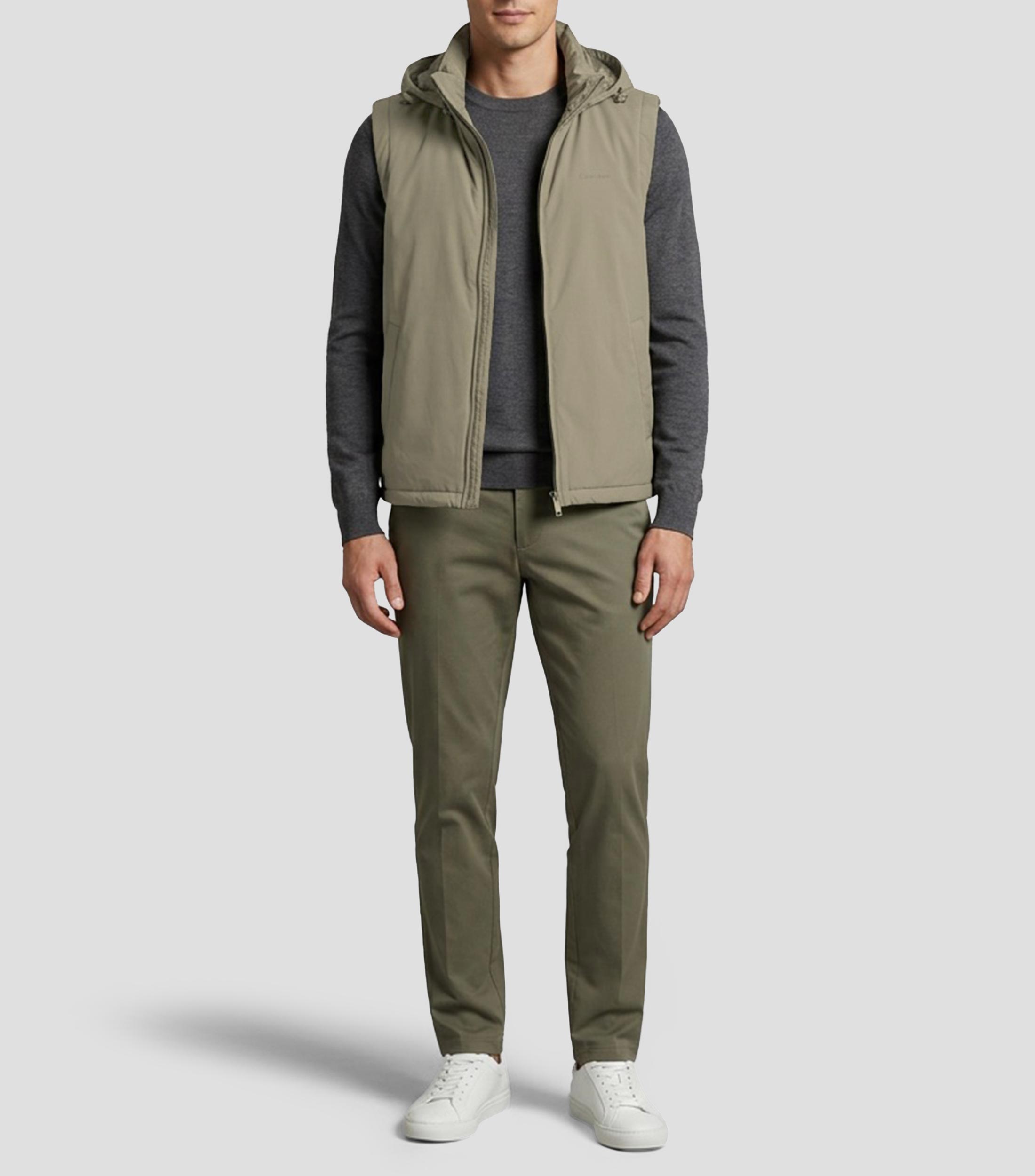 Chaleco con capucha Hombre